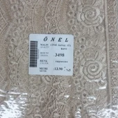 Dantel Polyester Sanal Tül Bant Cappucino 13,90 Metre En 6 Cm On-3498-c - 1