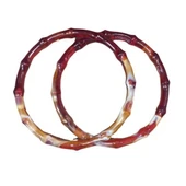 Çanta Sapı Yuvarlak İnce Kahverengi 12 Cm - 1