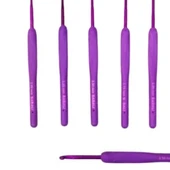Örgü Tığ Purple  2 Numara - 1