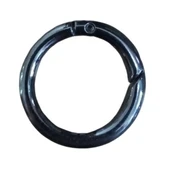 Çanta Halkası Yuvarlak 3 Cm Siyah - 1