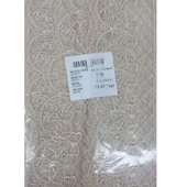 Dantel Polyester Sanal Tül Bant Cappucino 14,40 Metre En 6 Cm On-770-c - 1