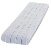 Lastik En 2,5 Cm 10 Metre Beyaz thumbnail 1