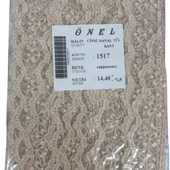 Dantel Polyester Sanal Tül Bant Cappucino 14,40 Metre En 3 Cm On-1517-c - 1