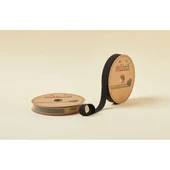 Biye Koton Katlı D12 Siyah 2 Cm 25 Metre %65 Koton %35 Polyester thumbnail 1