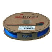 Biye Saten Katlı 061 Petrol Açık 2 Cm 25 Metre %100 Polyester - 1