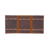 Hakiki Deri, El Yapımı, Saat Kordonu Taşıma Çantası, Antik Kahve - 2