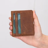 Robin Deri Kartlık Cüzdan G2 Antik Kahve thumbnail 2