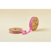 Biye Büyük Puanlı Katlı A21 Fuşya 2 Cm 25 Metre %65 Koton %35 Polyester thumbnail 1