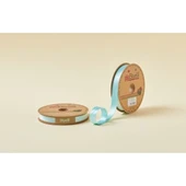 Biye Saten Katlı 010 Mint Yeşili 2 Cm 25 Metre %100 Polyester thumbnail 1