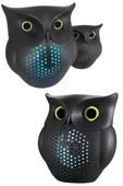 Bluetooth Hoparlör TWS Kablosuz RGB Işıklı Dekoratif Taşınabilir Baykuş - 5
