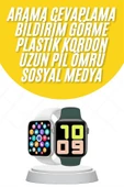 Akıllı Saat Uyku ve Sağlık Takibi Arama Cevaplama 44 MM Amoled Ekran thumbnail 1