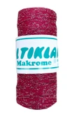 1 Adet Polyester Simli Makrome İpi SG-1845 - 1