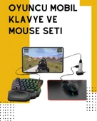 Tak-Çalıştır Mobil Oyun Ekipmanları Seti – Klavye Mouse Dahil - 2