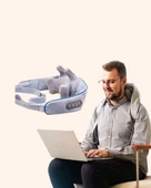 Şarjlı Boyun ve Omuz Masaj Aleti | 3D Yoğurma Teknolojisi thumbnail 4