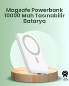 Ultra İnce Manyetik Powerbank – Hızlı Şarj, Güçlü Tutuş, 10000 mAh Kapasite - 1