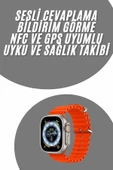 Akıllı Saat Android ve İOS Uyumlu 49 MM NFC Özelliği GPS Takibi thumbnail 2
