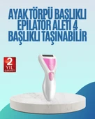 Şarjlı Epilatör ve Ayak Törpüsü Seti - 1