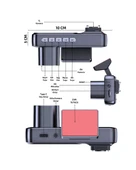 Tam Kapsamlı Araç Güvenliği: 3 Kameralı Full HD Kayıt Sistemi ile Ön, İç ve Arka Görüş thumbnail 3