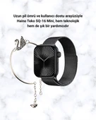 SQ-16 Mini Series 10 Akıllı Saat – 3 Kordon + Hediye Bileklik - 4