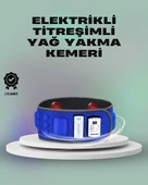 Zayıflama ve Masaj İçin Mıknatıslı Elektrikli Titreşim Kemeri – 7.2W Güç thumbnail 1