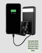 50.000 mAh Kapasiteli Powerbank – Hızlı Şarj Destekli, 4 USB Portlu, LED Işıklı Taşınabilir Enerji Deposu - 5