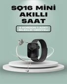 SQ-16 Mini Series 10 Akıllı Saat – 3 Kordon + Hediye Bileklik - 2