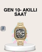 Bluetooth Akıllı Saat Çoklu Dil Desteği Spor ve Günlük Kullanım thumbnail 1