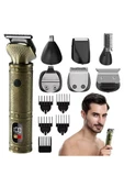 Yopigo YP-0609 Exculisive 7in1 Şarjlı Sıfır Saç Sakal Ense Tıraş Makinesi Vücut Kadın Erkek Lazer Öncesi - 3
