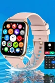 Akıllı Saat Amoled Ekran 3 Kordonlu Aksesuar Hediyeli Sesli Görüşme thumbnail 5
