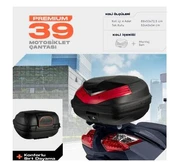 WOGEN 39 LİTRE PREMİUM SIRT DAYAMALI MOTOSİKLET ÇANTASI - SİYAH 1407 001 - 1