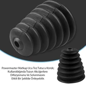 POWERMASTER PM-20809 MATKAP UCU TOZ TUTUCU SİYAH KÖRÜK - 5