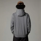 M SIMPLE DOME FULL ZIP HOODIE GREY GREY L thumbnail 2