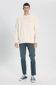 Bisiklet Yaka Sweatshirt Off White Off White L thumbnail 3