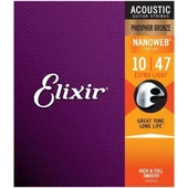 Elixir 010-047 Fosfor Bronz Akustik Gitar Teli (16002) - 2