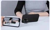 Nillkin iPhone 15 Pro Max Stand Özellikli Lens Koruyuculu Lansman Kılıf - 10