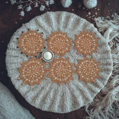 Boncuklu Bardak Altlığı thumbnail 1