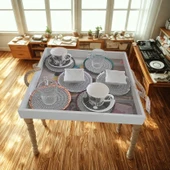 Gümüş Pullu Bardak Altlığı thumbnail 3