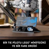 Orjinal Lego Star Wars TIE Interceptor Star Wars Starfighter Lego Star Wars 75382 thumbnail 5