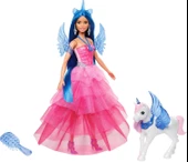 Barbie Mavi Saçlı Prenses Bebek HRR16 - 1