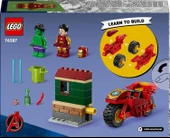 LEGO Marvel Motosikletli Iron Man ve Hulk 76287 - 4