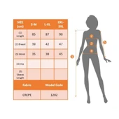 Lucky Life Kadın Kısa Kollu Kruvaze Yaka Papatya Baskılı Krep Elbise thumbnail 3