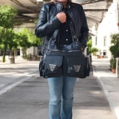 Lederax Suni Deri Çok Bölmeli Omuz Çantası LD511 thumbnail 3