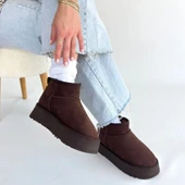 Linne Kahverengi Süet Bot thumbnail 5