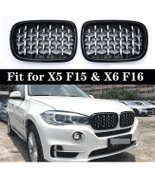 Bmw X5 F15 çift şeritli ön panjur ızgara 2014-2018 arası diamond - 1