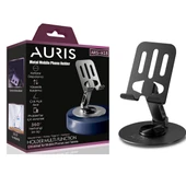Auris H18 Metal 360 Döner Katlanır Masaüstü Telefon ve Tablet Standı - 2