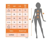 Lucky Life Kadın Uzun Kollu V Yakalı Fırfırlı Mini Süprem Elbise thumbnail 10