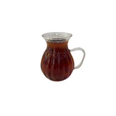 Borosilikat Cam Çay Bardağı – Isıya Dayanıklı Şeffaf Tasarım 6 Adet - 1