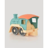 LC Bej Oyuncak Tren Lokomotif - 5