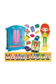 Manyetik Kıyafetleriyle Montessori Ahşap Moda Bebeği ve Gardırop Seti - 5