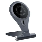 Nillkin NKT11 MagStand 15W Kablosuz Şarj Cihazı Katlanır Masa Üstü Stand - 4